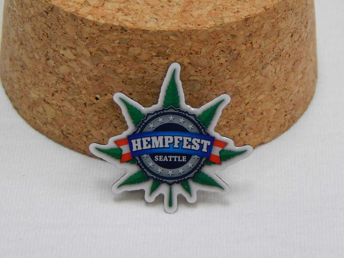 Pin, Seattle Hempfest® Logo
